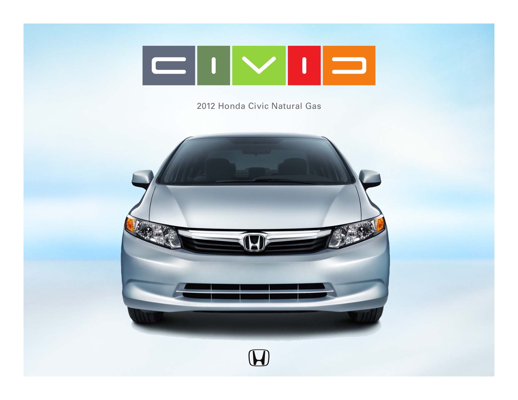 2012 Honda Civic Natural-Gas Brochure